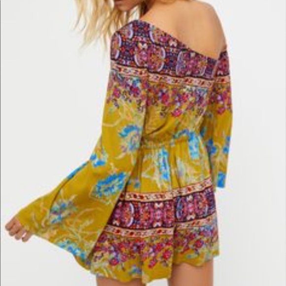 Free People Modern Nomad Mini dress NWOT - Picture 3 of 8